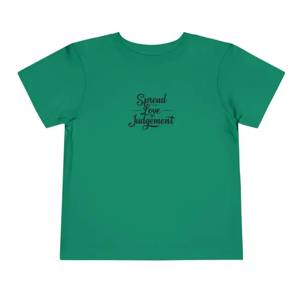 Toddler Short Sleeve Tee Spread Love Not Judgement TM - Image 13