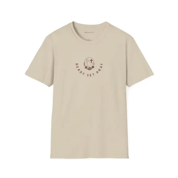 READY SET PRAY Unisex Softstyle T-Shirt TM - Image 10