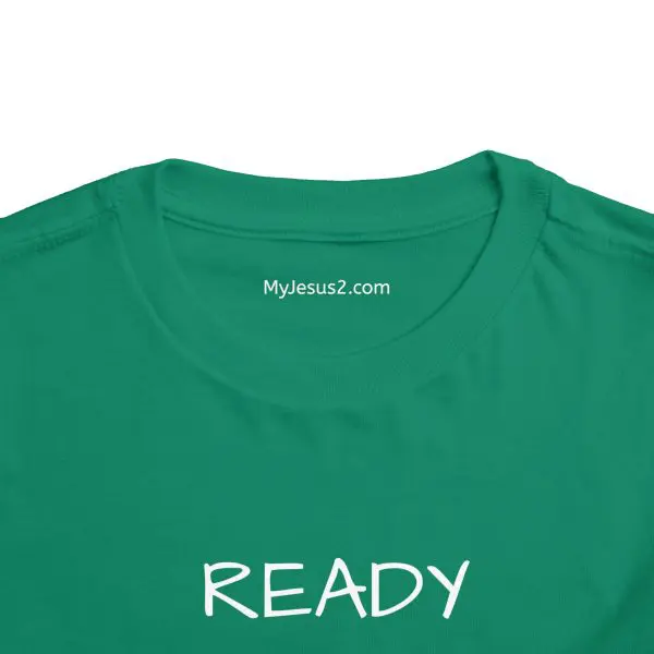 READY SET PRAY Toddler Short Sleeve Tee White Letters TM - Image 16