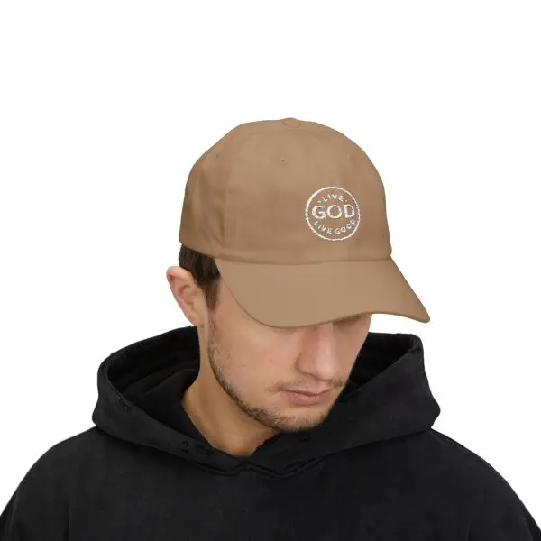 A Hat Classic Cap LIVE GOD LIVE GOOD TM - Image 6