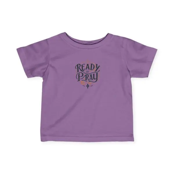 Infant Fine Jersey Tee READY SET PRAY TM - Image 10