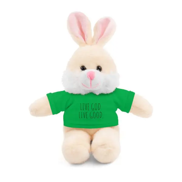 A Stuffed Animal with Tee LIVE GOD LIVE GOOD TM - Image 94