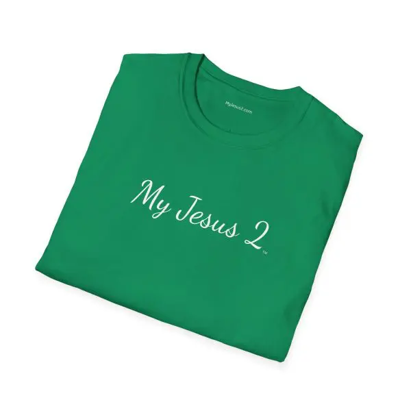 My Jesus 2 Unisex Softstyle T-Shirt White Letters TM - Image 8