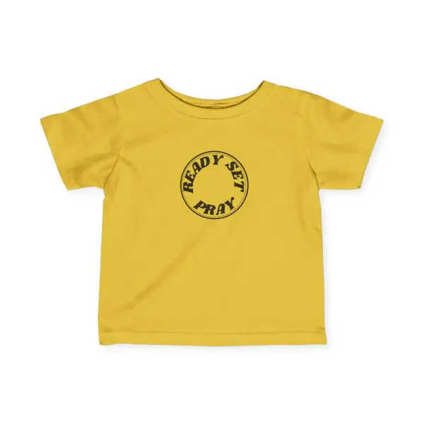 Infant Fine Jersey Tee READY SET PRAY TM - Image 2