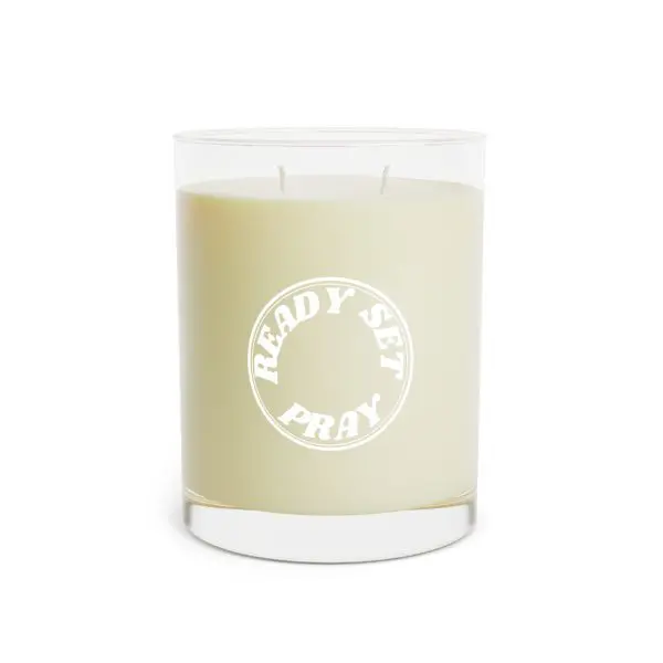 Scented Candle - Full Glass, 11oz READY SET PRAY TM - Image 9