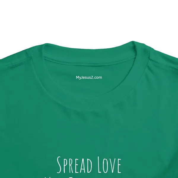 Spread Love Not Judgement Toddler Short Sleeve Tee TM - Image 8