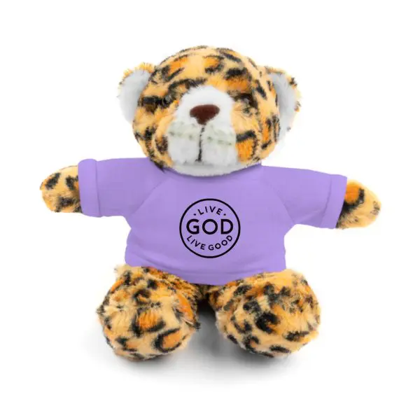 A Stuffed Animal with Tee LIVE GOD LIVE GOOD TM - Image 41