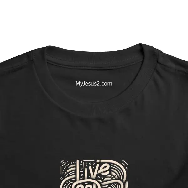 Toddler Short Sleeve Tee LIVE GOD LIVE GOOD TM - Image 9
