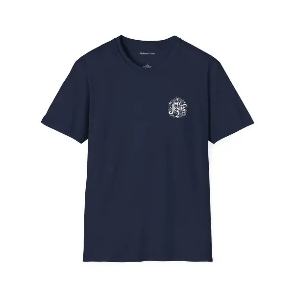 My Jesus 2 w/ Picture On Back Unisex Softstyle T-Shirt TM