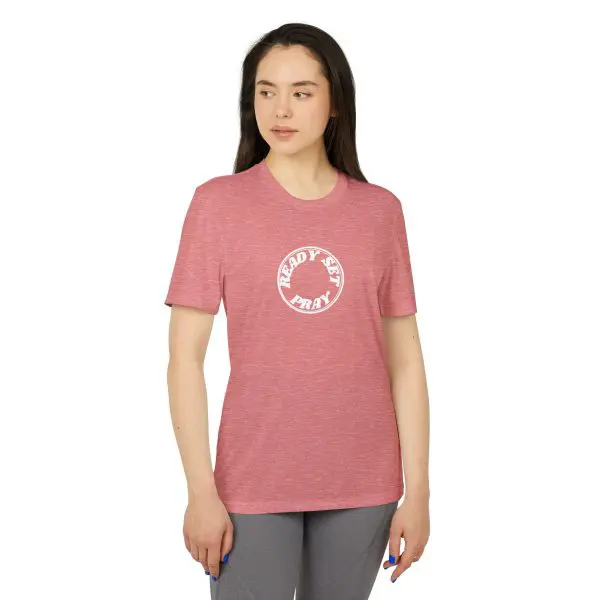 adidas Unisex Sport T-shirt READY SET PRAY TM - Image 5
