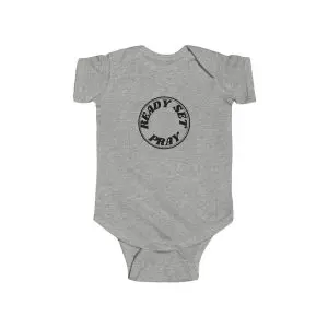Infant Fine Jersey Bodysuit READY SET PRAY TM