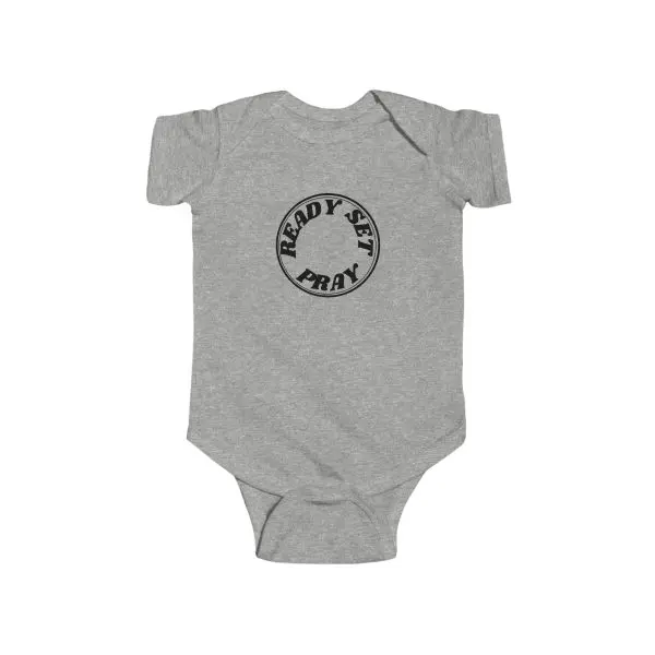 Infant Fine Jersey Bodysuit READY SET PRAY TM