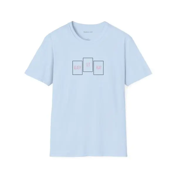 READY SET PRAY Unisex Softstyle T-Shirt TM - Image 2