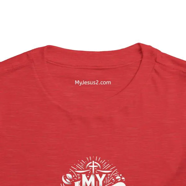 My Jesus 2 Toddler Short Sleeve Tee TM - Image 3