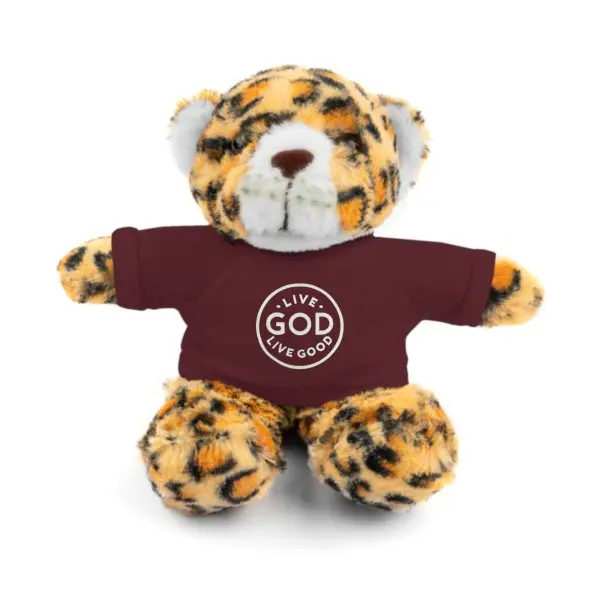 A Stuffed Animal with Tee LIVE GOD LIVE GOOD TM - Image 41
