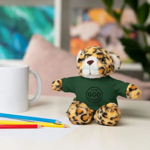 A Stuffed Animal with Tee LIVE GOD LIVE GOOD TM - Image 20