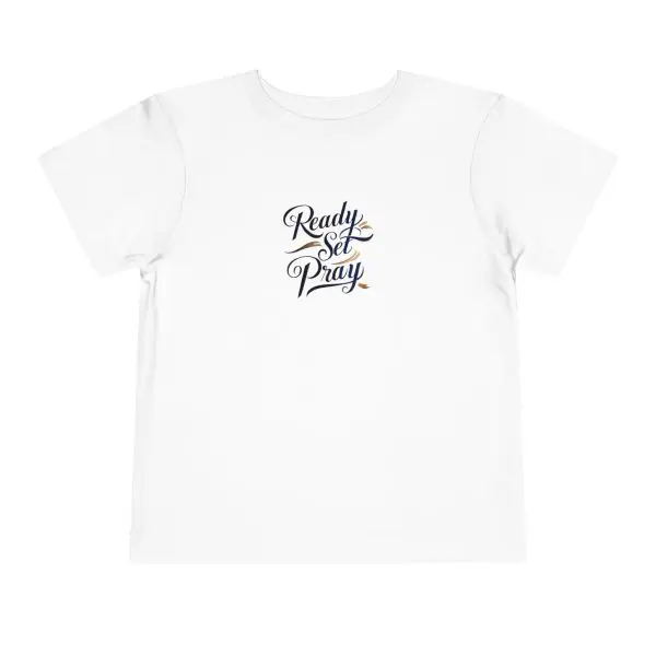Toddler Short Sleeve Tee READY SET PRAY TM - Image 3
