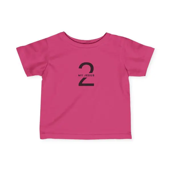Infant Fine Jersey Tee My Jesus 2 Logo TM - Image 21