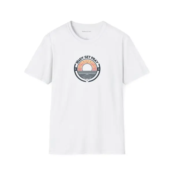 READY SET PRAY Unisex Softstyle T-Shirt TM - Image 3