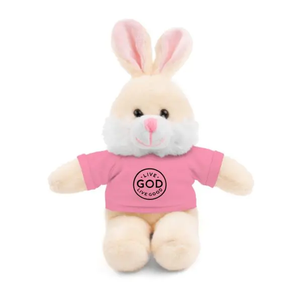 A Stuffed Animal with Tee LIVE GOD LIVE GOOD TM - Image 75