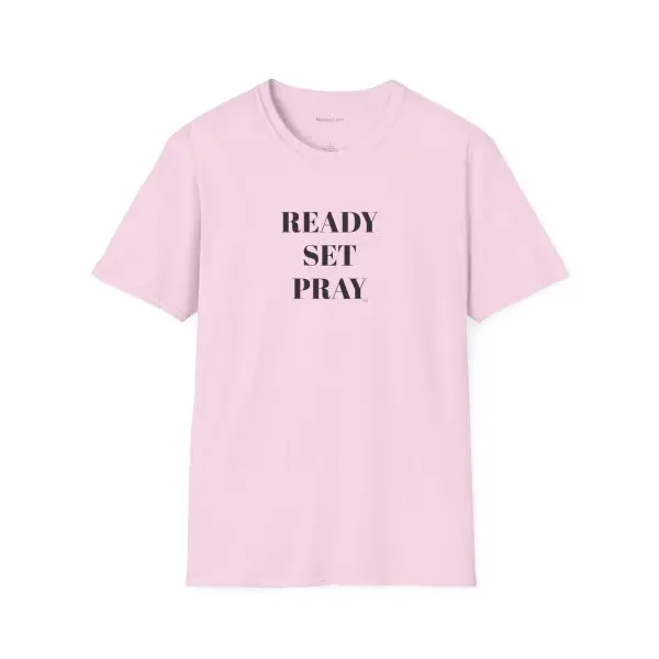 READY SET PRAY Unisex Softstyle T-Shirt TM - Image 21