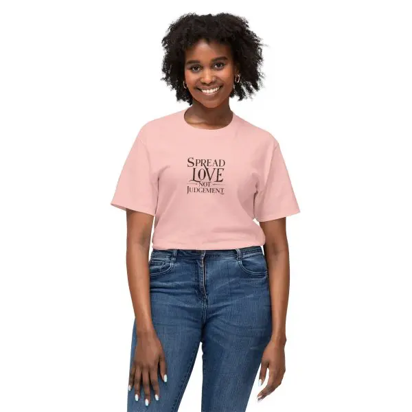 Spread Love Not Judgement Unisex HD Cotton T-shirt TM - Image 8