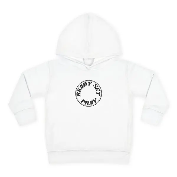 READY SET PRAY Toddler Pullover Fleece Hoodie TM - Image 5