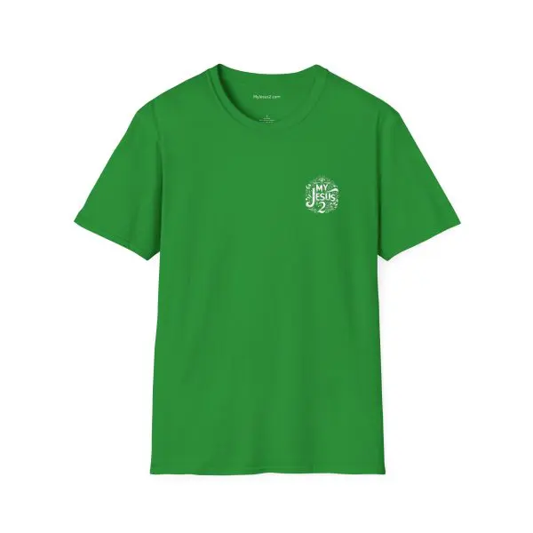 My Jesus 2 w/ Picture On Back Unisex Softstyle T-Shirt TM - Image 9