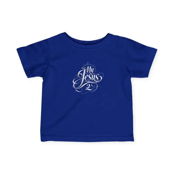 Infant Fine Jersey Tee My Jesus 2 TM - Image 11