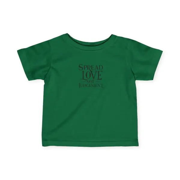 Infant Fine Jersey Tee Spread Love Not Judgement TM - Image 15
