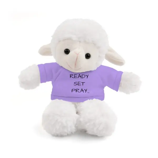 A Stuffed Animal with Tee READY SET PRAY TM - Image 4