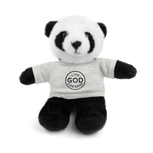 A Stuffed Animal with Tee LIVE GOD LIVE GOOD TM - Image 11