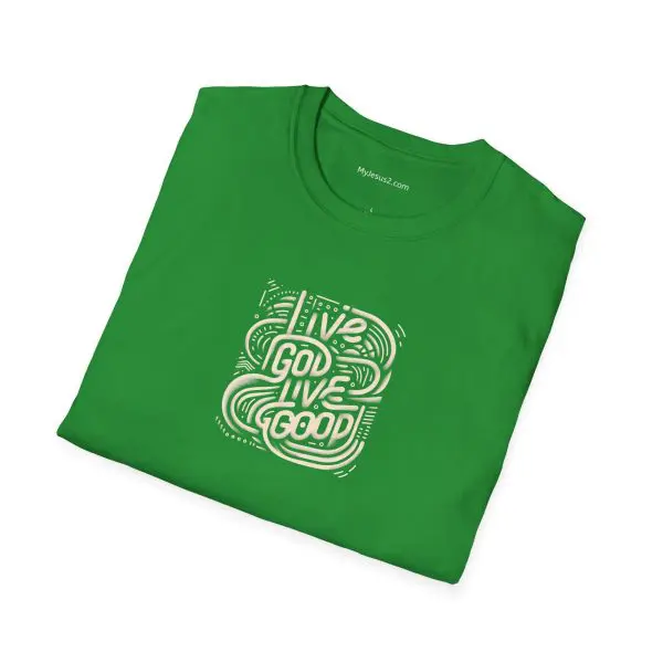 LIVE GOD LIVE GOOD Unisex Softstyle T-Shirt TM - Image 12