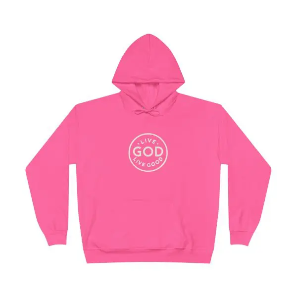 Unisex EcoSmart Pullover Hoodie Sweatshirt LIVE GOD LIVE GOOD TM - Image 31