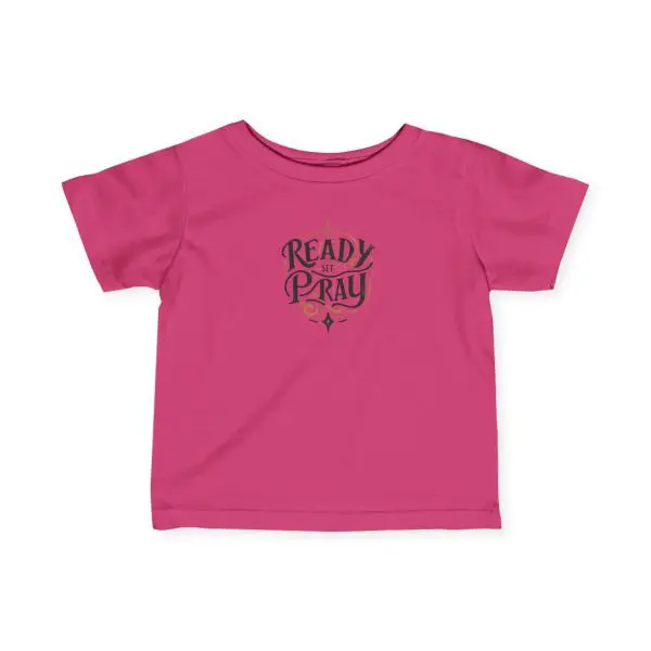 Infant Fine Jersey Tee READY SET PRAY TM - Image 12