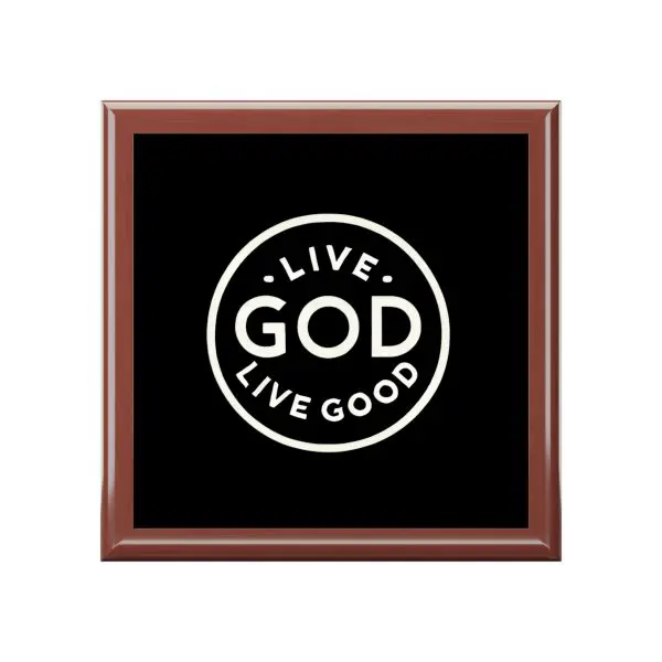 Jewelry Box LIVE GOD LIVE GOOD TM - Image 4