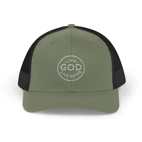A Hat Snapback Trucker Cap LIVE GOD LIVE GOOD TM - Image 21