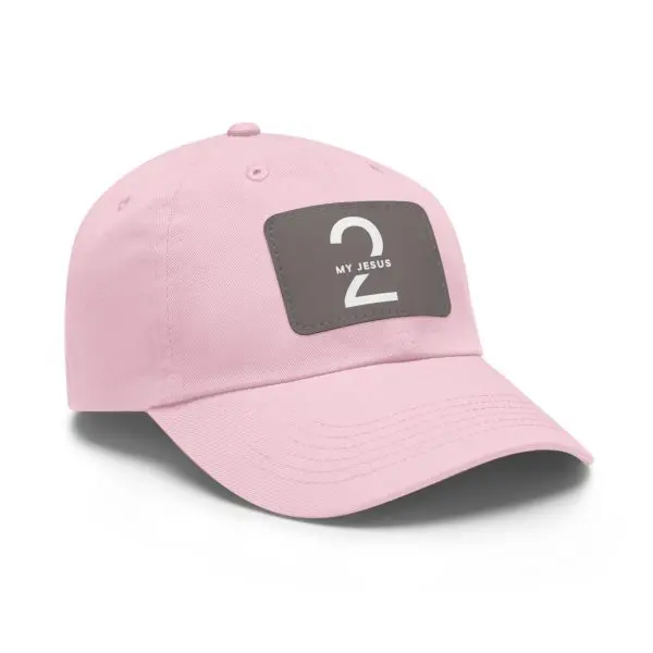 Hat with Leather Patch (Rectangle) My Jesus 2 TM - Image 18
