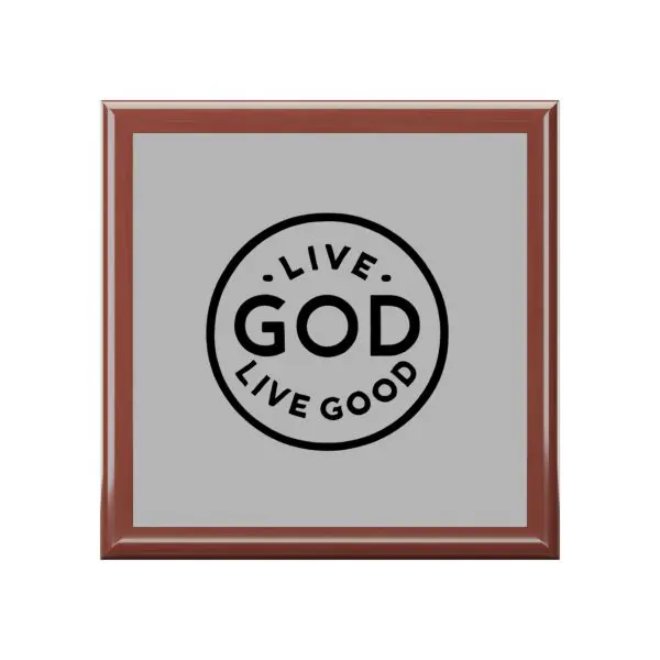 Jewelry Box LIVE GOD LIVE GOOD TM - Image 4
