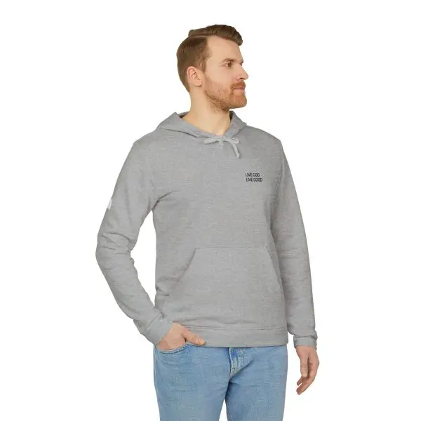 Unisex adidas Fleece Hoodie LIVE GOD LIVE GOOD TM - Image 6