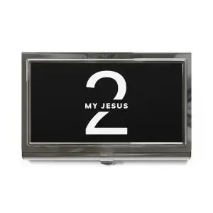 My Jesus 2 Logo Business Card Holder TM