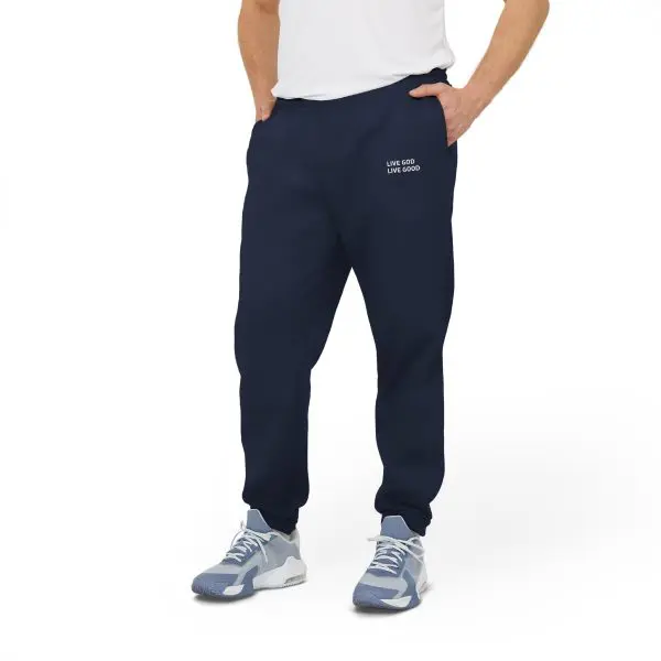 Unisex adidas Fleece Joggers LIVE GOD LIVE GOOD TM - Image 12
