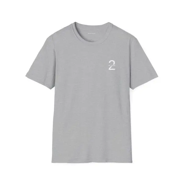 My Jesus 2 Logo Unisex Softstyle T-Shirt White Letters TM - Image 3