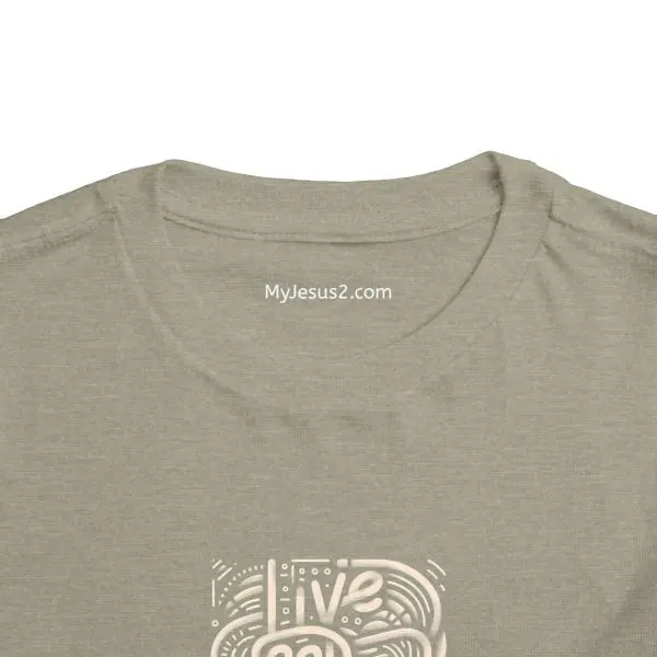 Toddler Short Sleeve Tee LIVE GOD LIVE GOOD TM - Image 12
