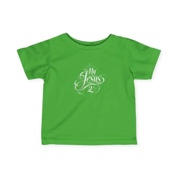 Infant Fine Jersey Tee My Jesus 2 TM - Image 5