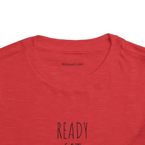 READY SET PRAY Toddler Short Sleeve Tee Black Letters TM - Image 18
