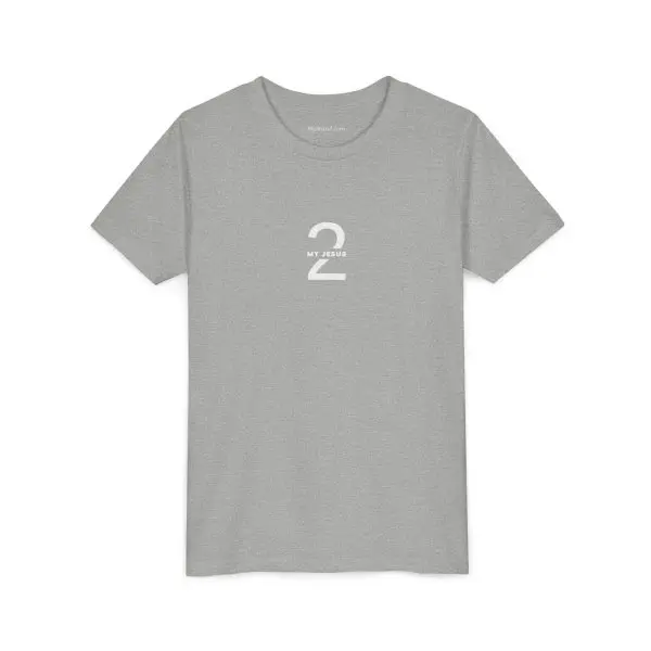 My Jesus 2 Logo Youth Short Sleeve Tee TM - Image 6