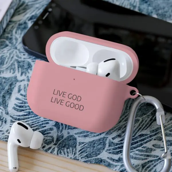 AirPods and AirPods Pro (Case Cover) LIVE GOD LIVE GOOD TM - Image 23