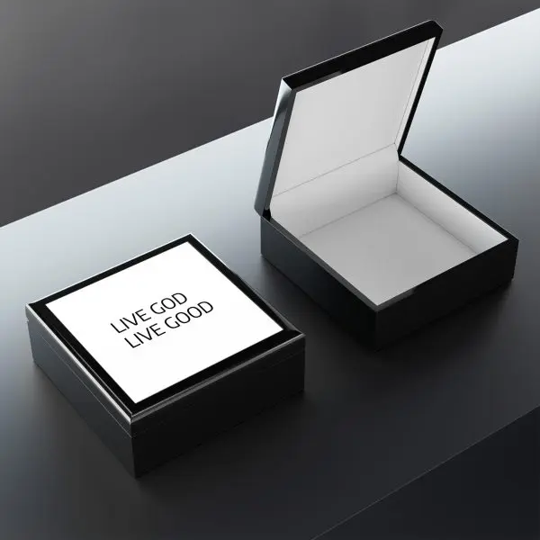 Jewelry Box LIVE GOD LIVE GOOD TM - Image 3
