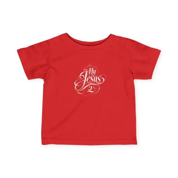 Infant Fine Jersey Tee My Jesus 2 TM - Image 19